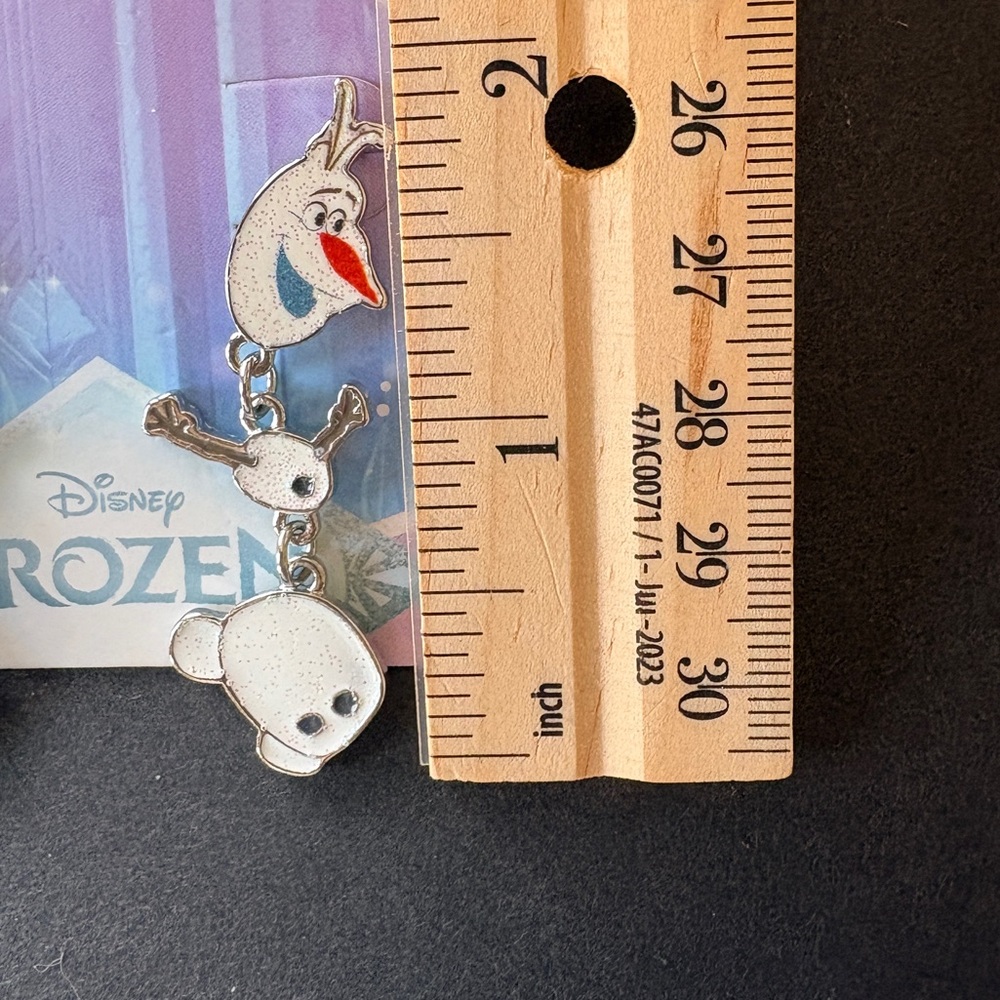 Disney Frozen Olaf Segmented Post Earrings New - Picture 4 of 4